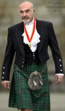 The most famous kilted Scotsman ?